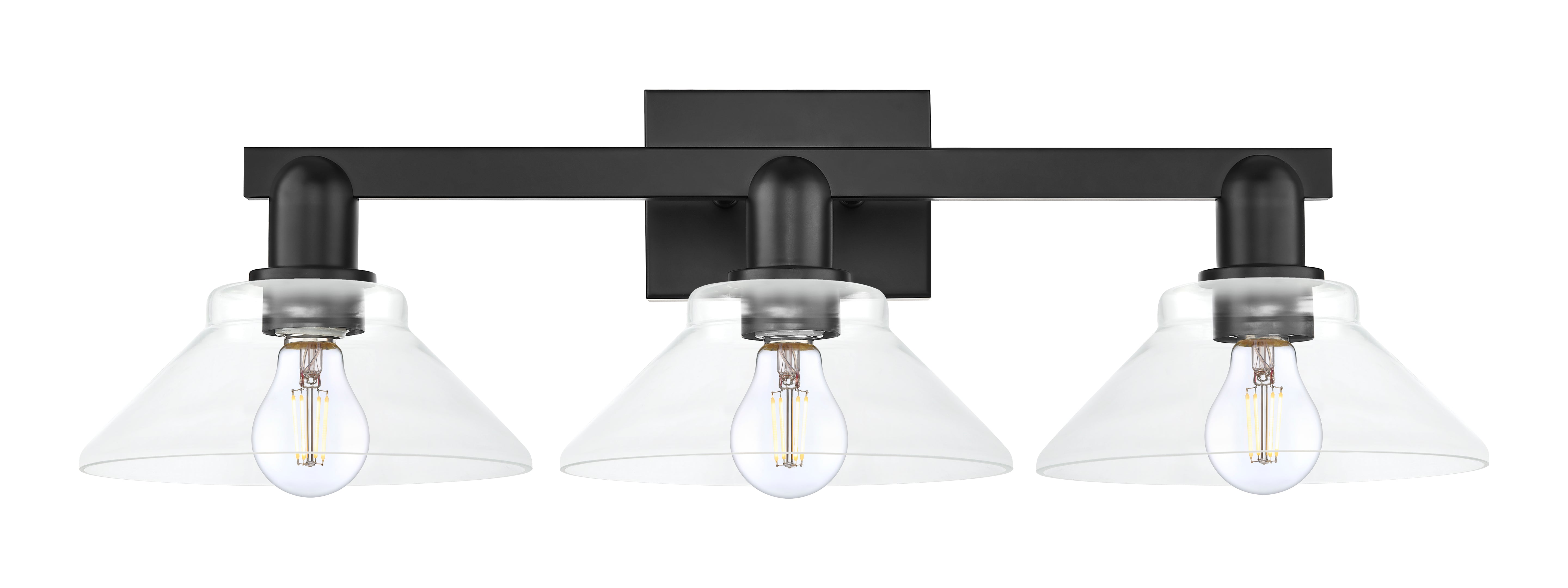 Arcadia Bath Vanity Light Cast Brass Steel