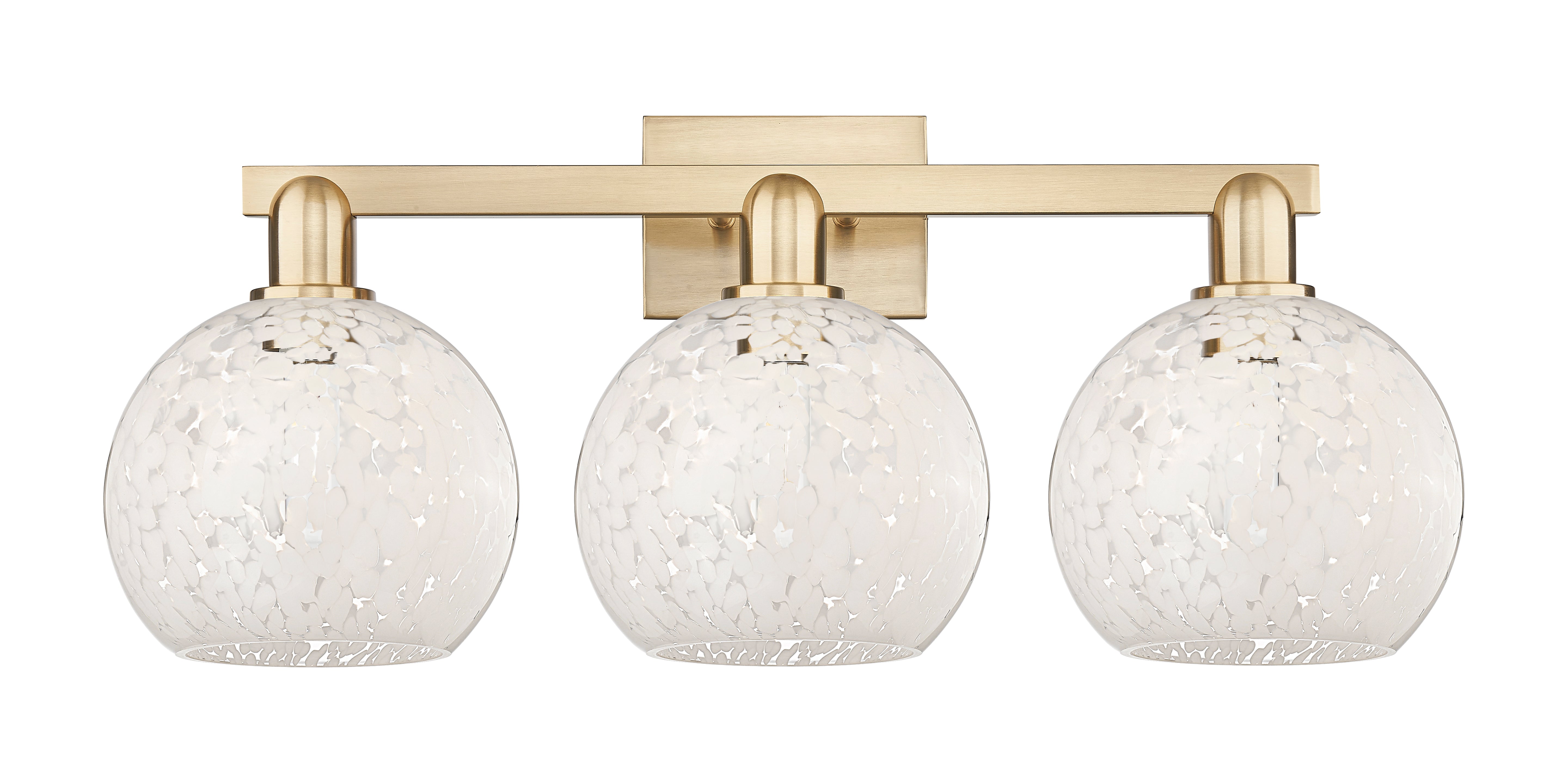 Arcadia Bath Vanity Light Cast Brass