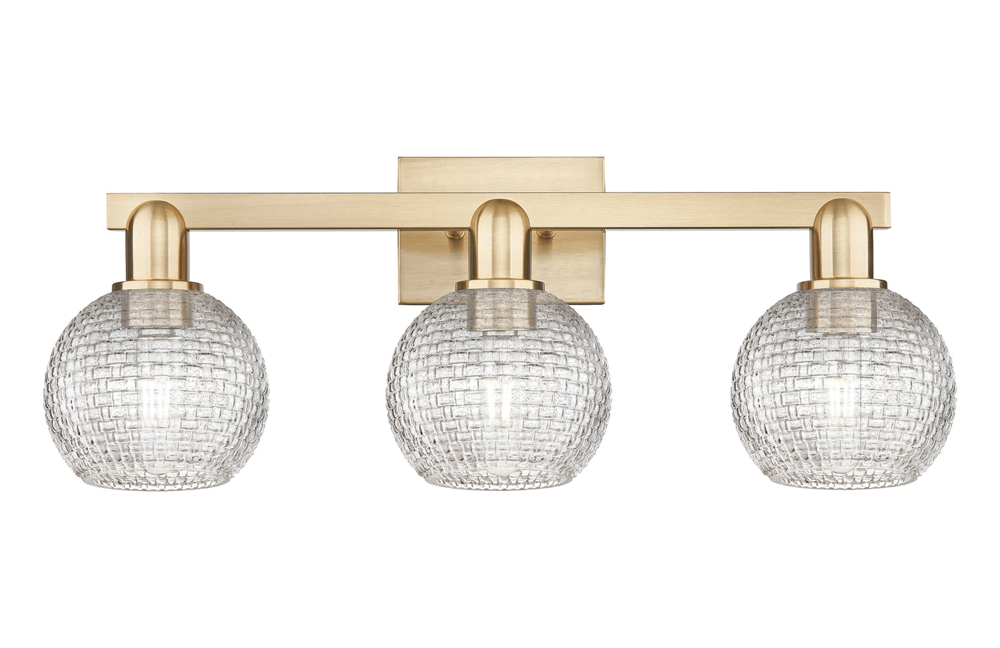 Arcadia Bath Vanity Light Cast Brass