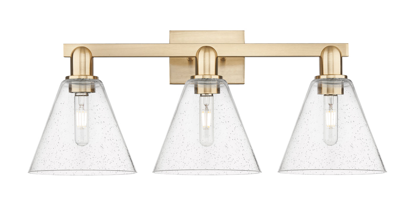Arcadia Bath Vanity Light Cast Brass