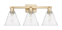 Arcadia Bath Vanity Light Cast Brass