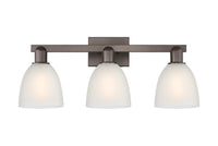 Arcadia Bath Vanity Light Cast Brass
