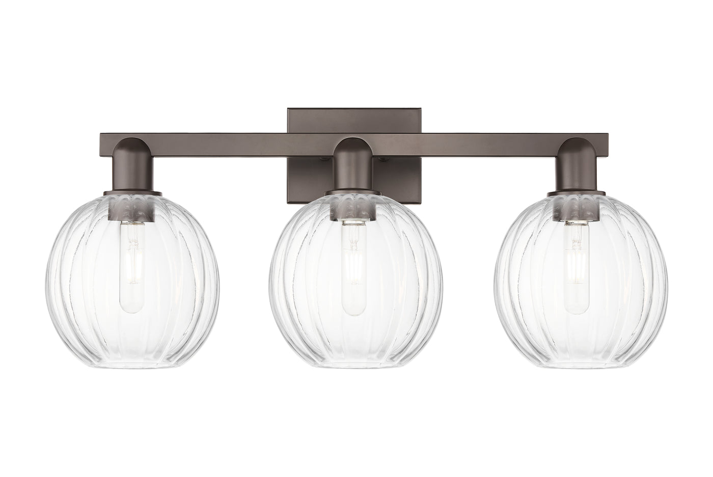 Arcadia Bath Vanity Light Cast Brass