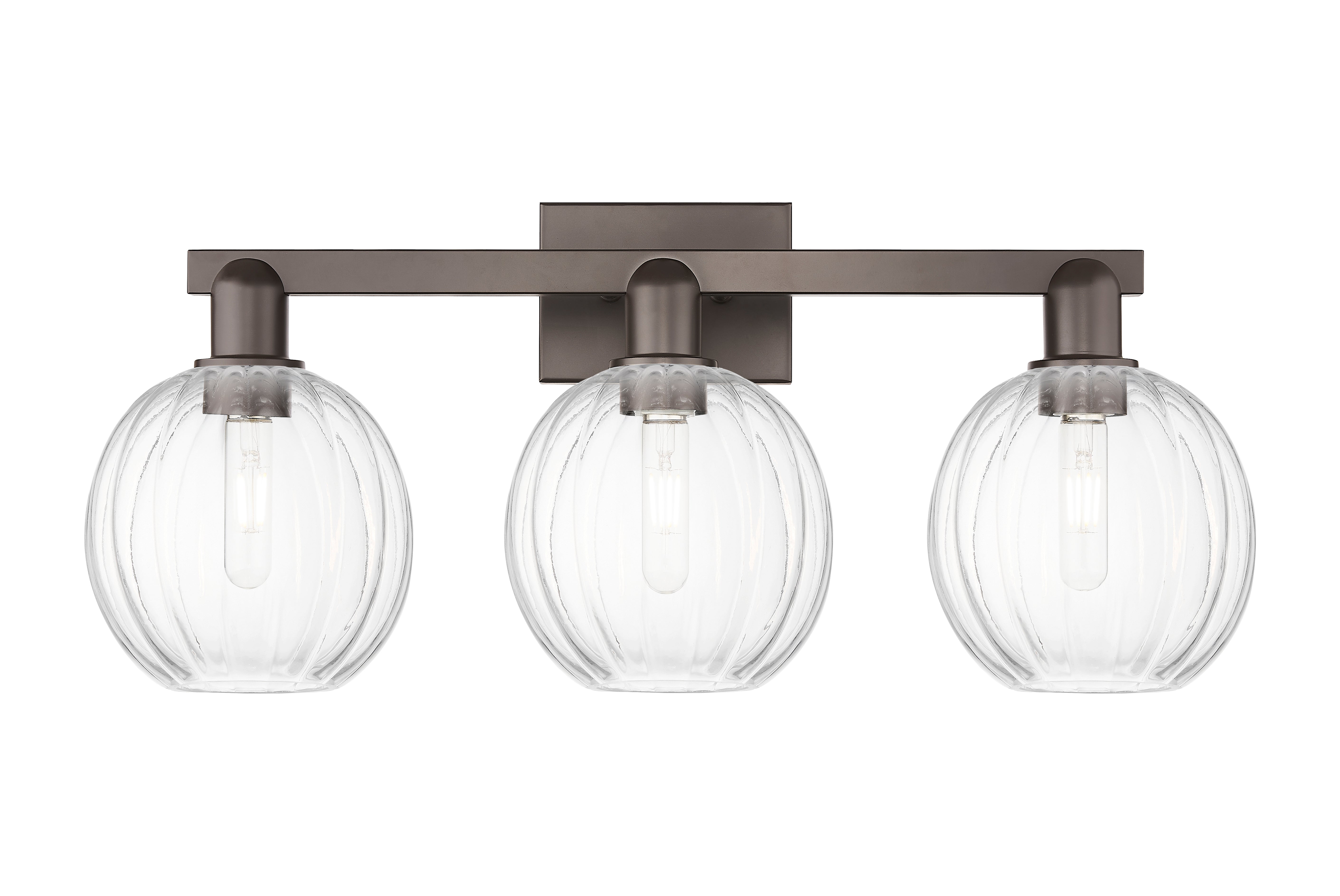 Arcadia Bath Vanity Light Cast Brass