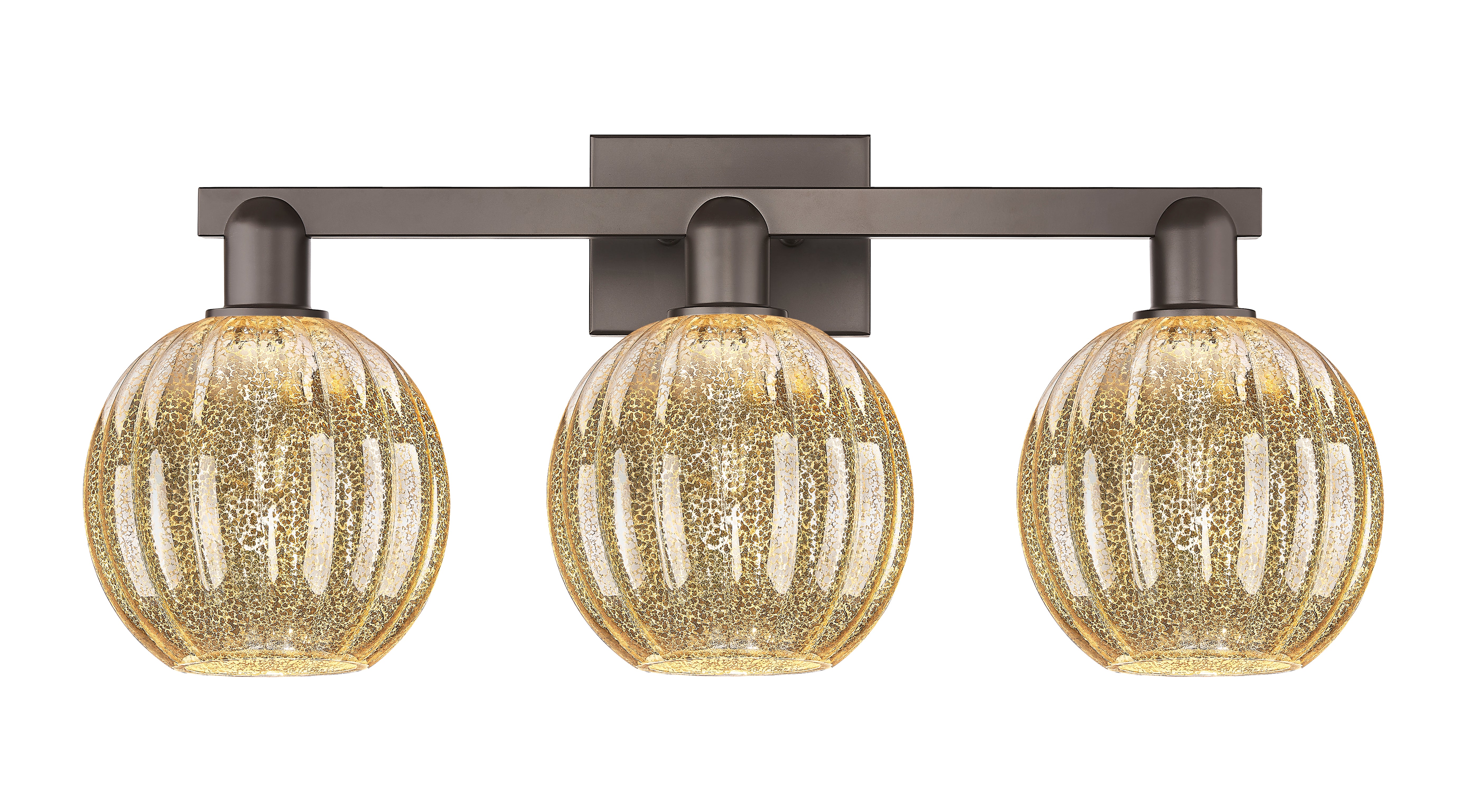 Arcadia Bath Vanity Light Cast Brass