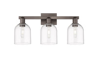 Arcadia Bath Vanity Light Cast Brass Glass