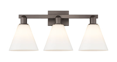 Arcadia Bath Vanity Light Cast Brass