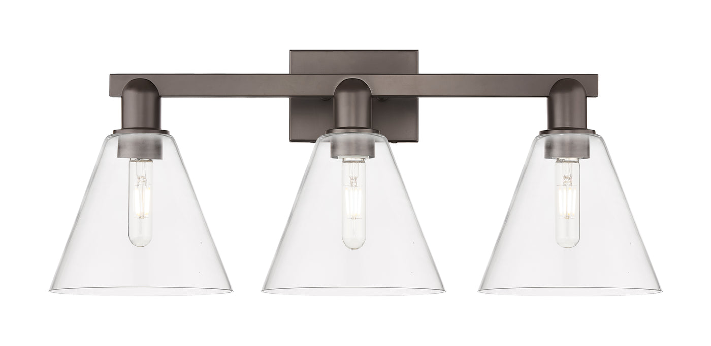 Arcadia Bath Vanity Light Cast Brass