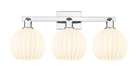 Arcadia Bath Vanity Light Cast Brass