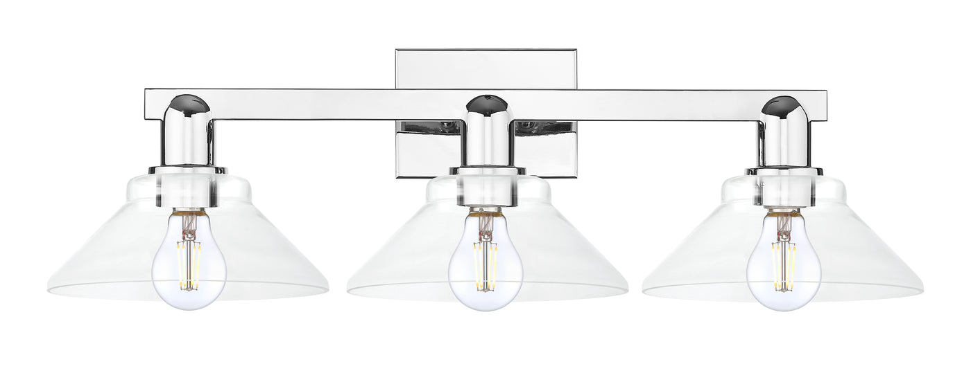 Arcadia Bath Vanity Light Cast Brass Steel