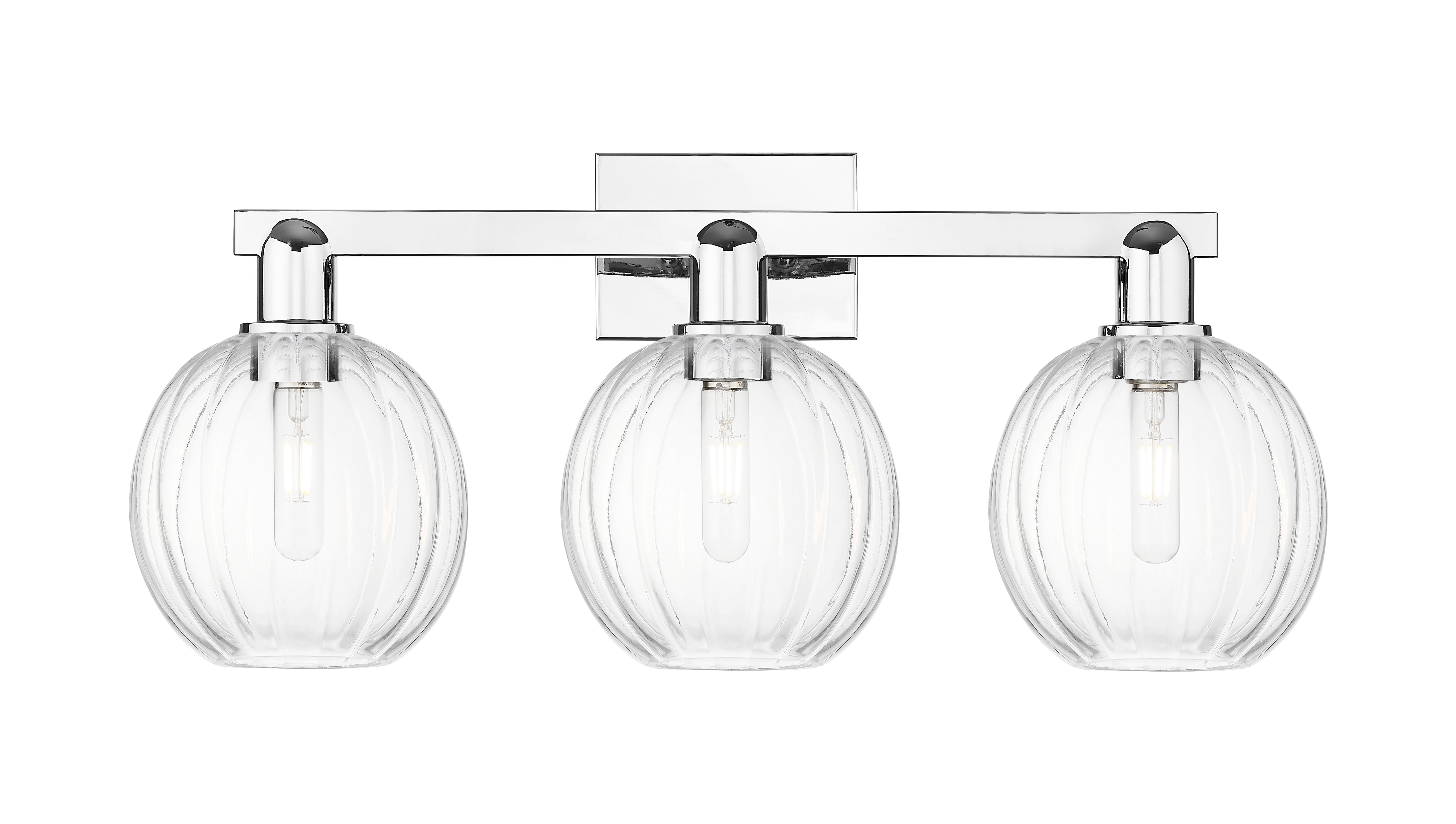 Arcadia Bath Vanity Light Cast Brass