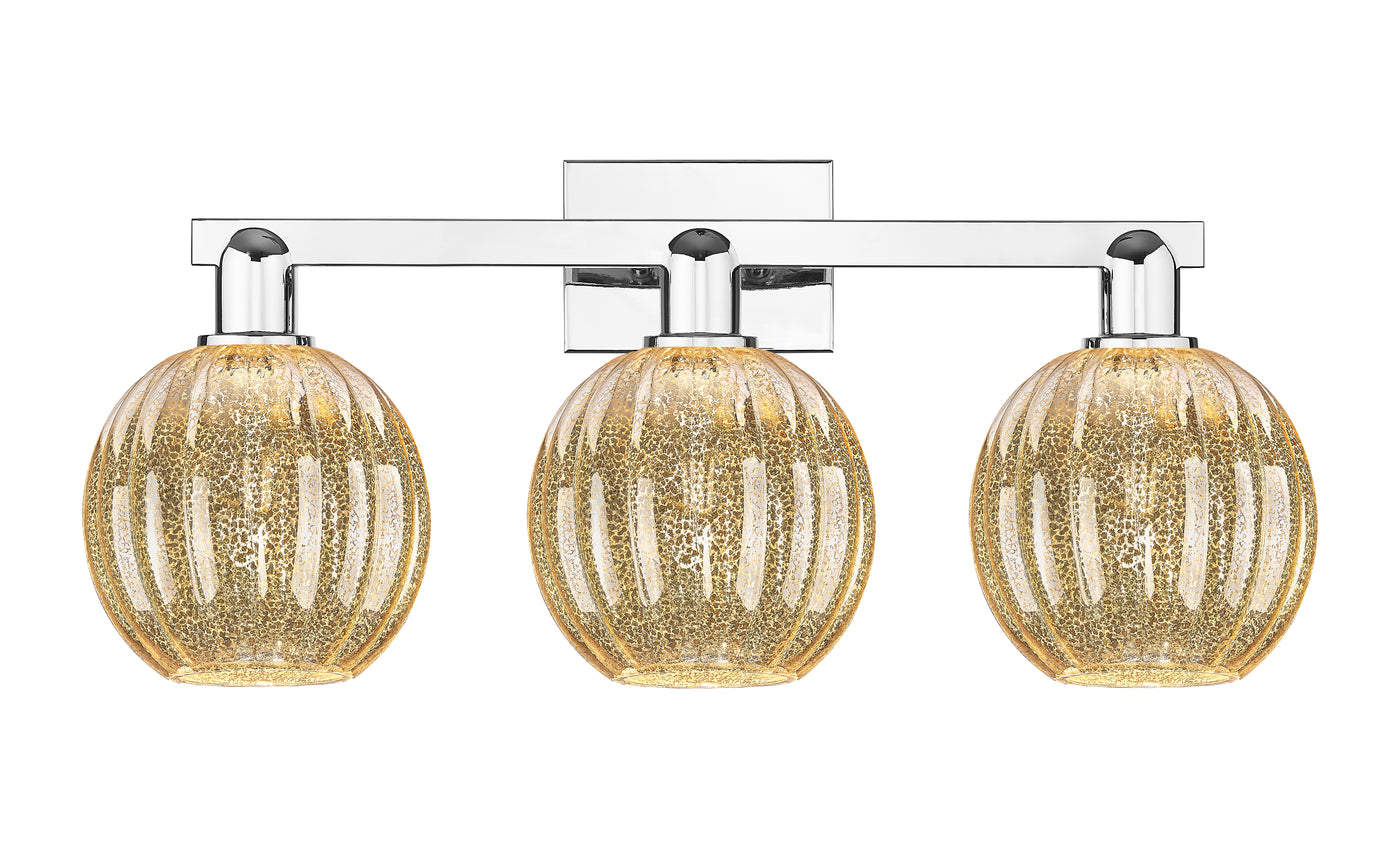 Arcadia Bath Vanity Light Cast Brass