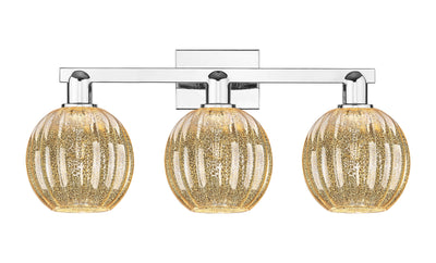 Arcadia Bath Vanity Light Cast Brass