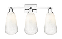 Arcadia Bath Vanity Light Cast Brass
