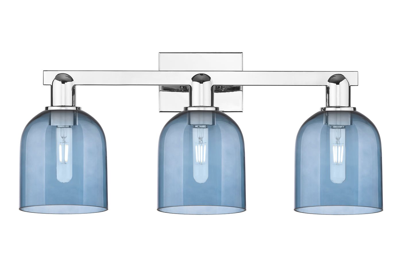 Arcadia Bath Vanity Light Cast Brass Glass