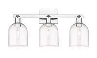 Arcadia Bath Vanity Light Cast Brass Glass