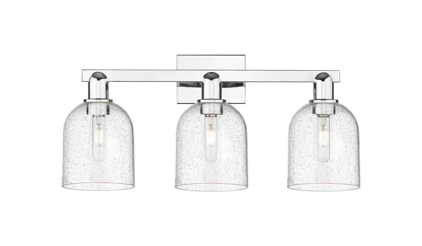 Arcadia Bath Vanity Light Cast Brass Glass