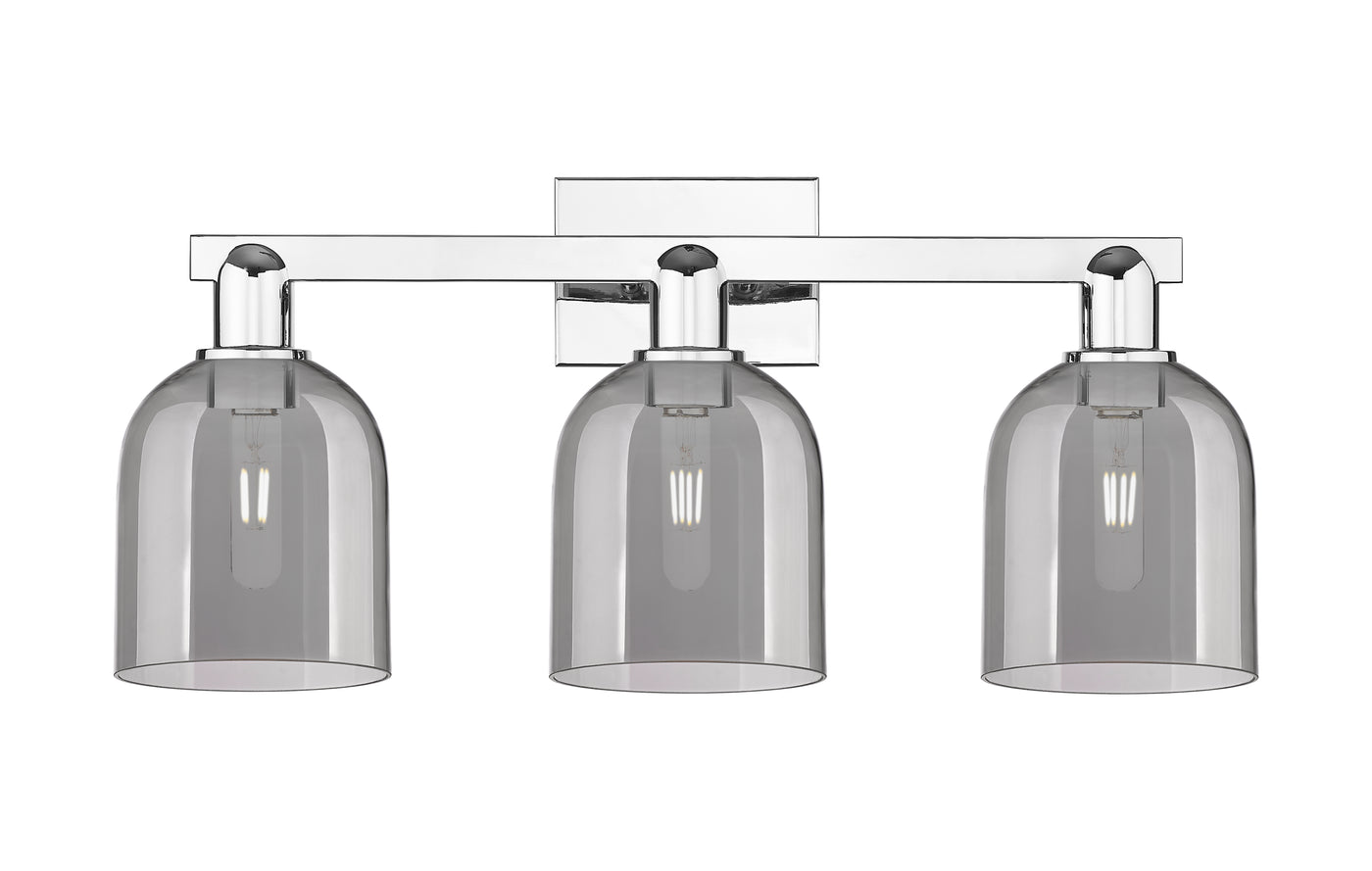 Arcadia Bath Vanity Light Cast Brass Glass