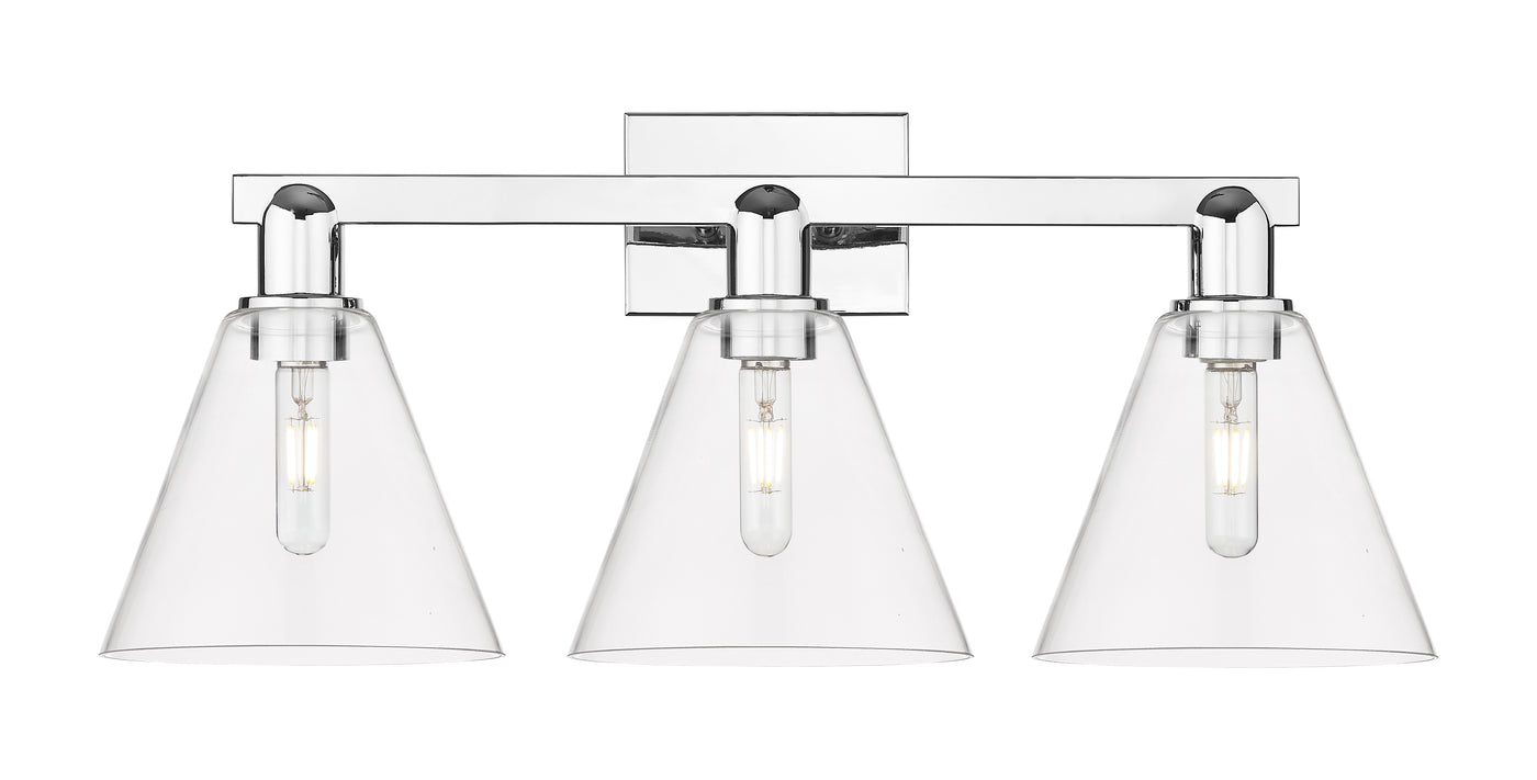 Arcadia Bath Vanity Light Cast Brass