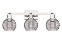 Arcadia Bath Vanity Light 24 Inch Brass
