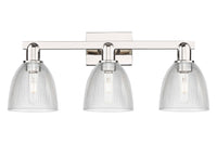 Arcadia Bath Vanity Light Cast Brass