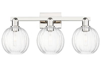 Arcadia Bath Vanity Light Cast Brass