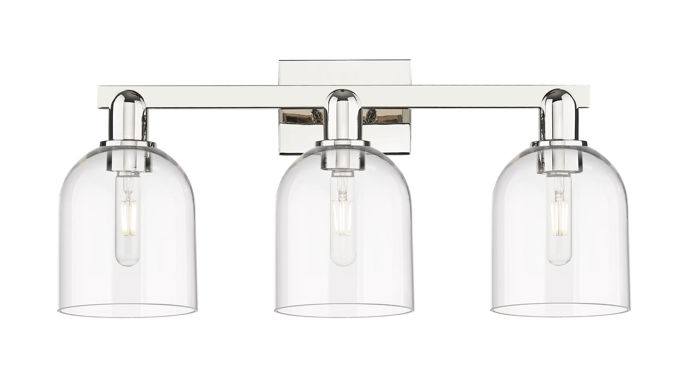 Arcadia Bath Vanity Light Cast Brass Glass