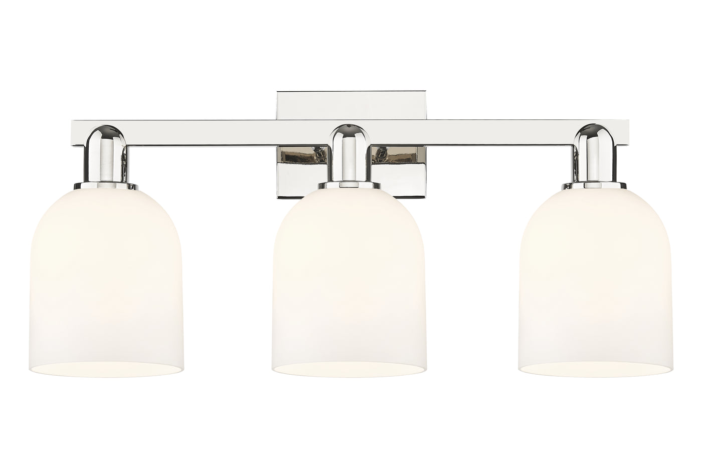 Arcadia Bath Vanity Light Cast Brass Glass
