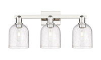 Arcadia Bath Vanity Light Cast Brass Glass