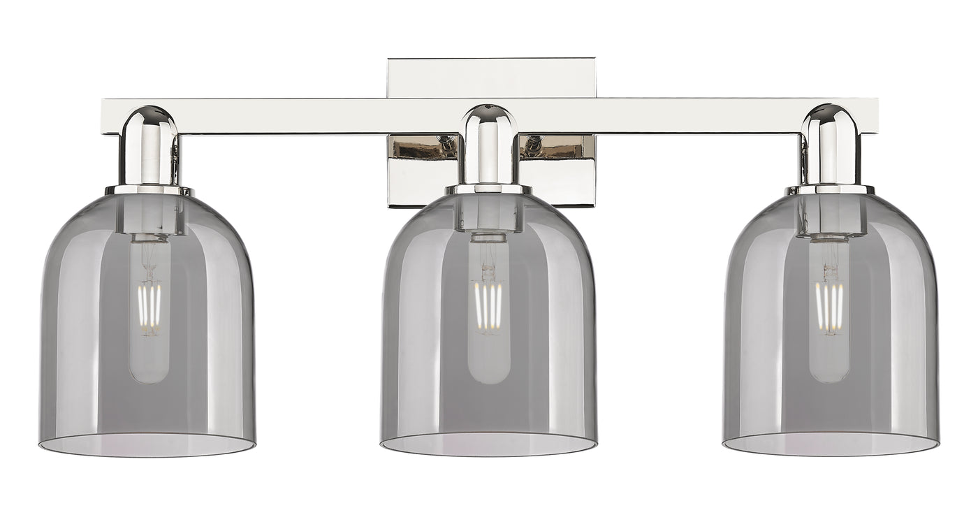 Arcadia Bath Vanity Light Cast Brass Glass