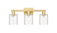 Arcadia Bath Vanity Light Cast Brass Finish