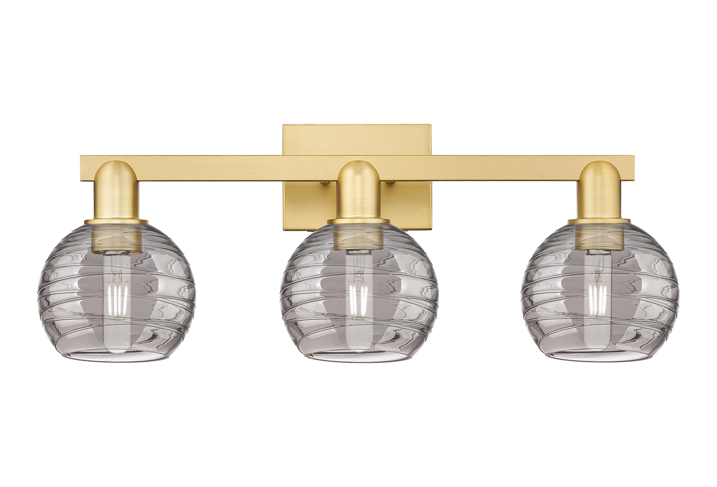 Arcadia Bath Vanity Light 24 Inch Brass