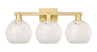 Arcadia Bath Vanity Light Cast Brass