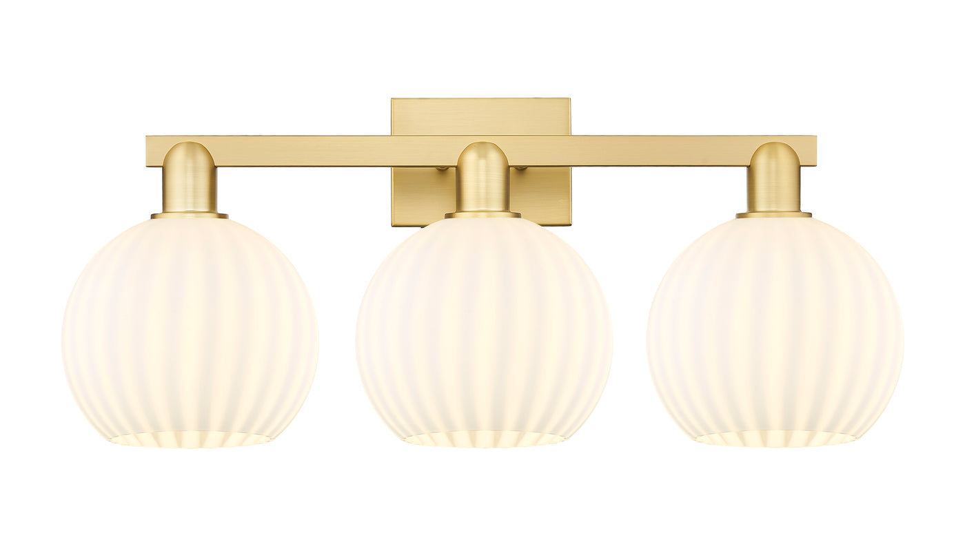 Arcadia Bath Vanity Light Cast Brass
