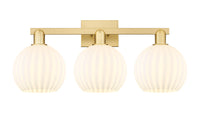 Arcadia Bath Vanity Light Cast Brass