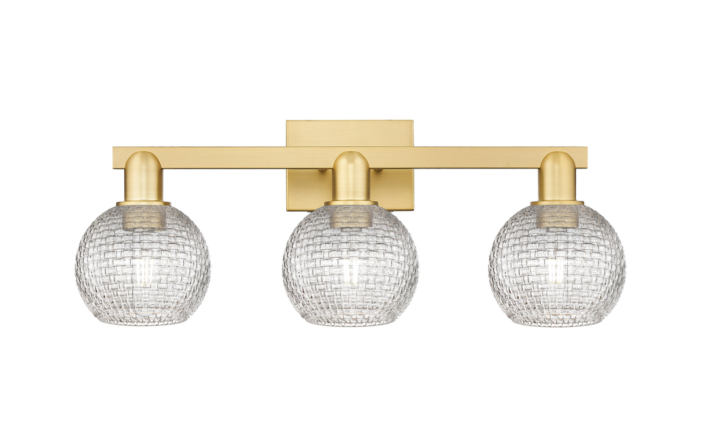 Arcadia Bath Vanity Light Cast Brass