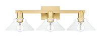 Arcadia Bath Vanity Light Cast Brass Steel