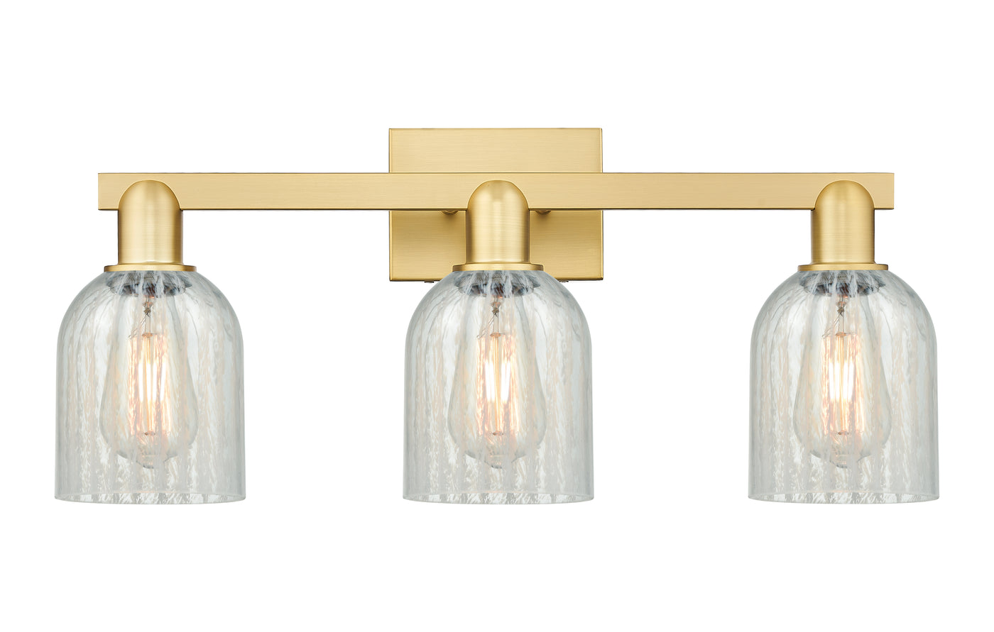 Arcadia Bath Vanity Light Cast Brass