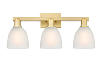Arcadia Bath Vanity Light Cast Brass
