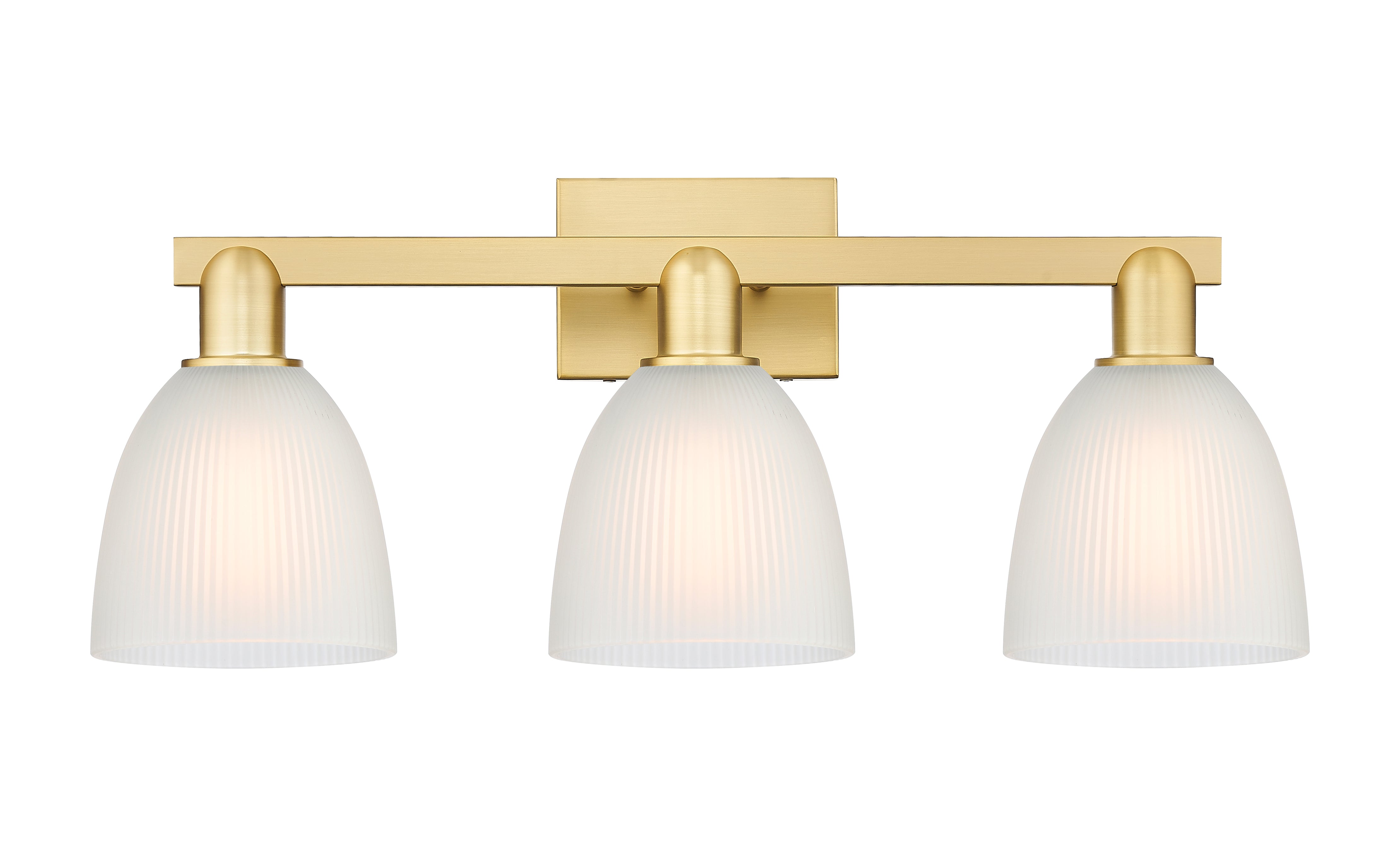 Arcadia Bath Vanity Light Cast Brass