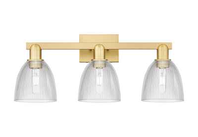 Arcadia Bath Vanity Light Cast Brass