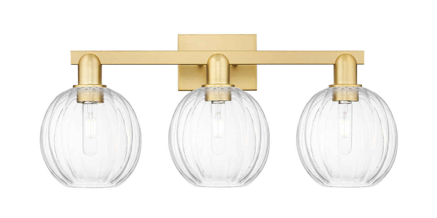 Arcadia Bath Vanity Light Cast Brass