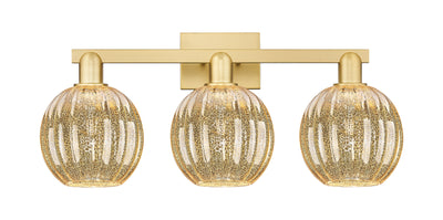 Arcadia Bath Vanity Light Cast Brass