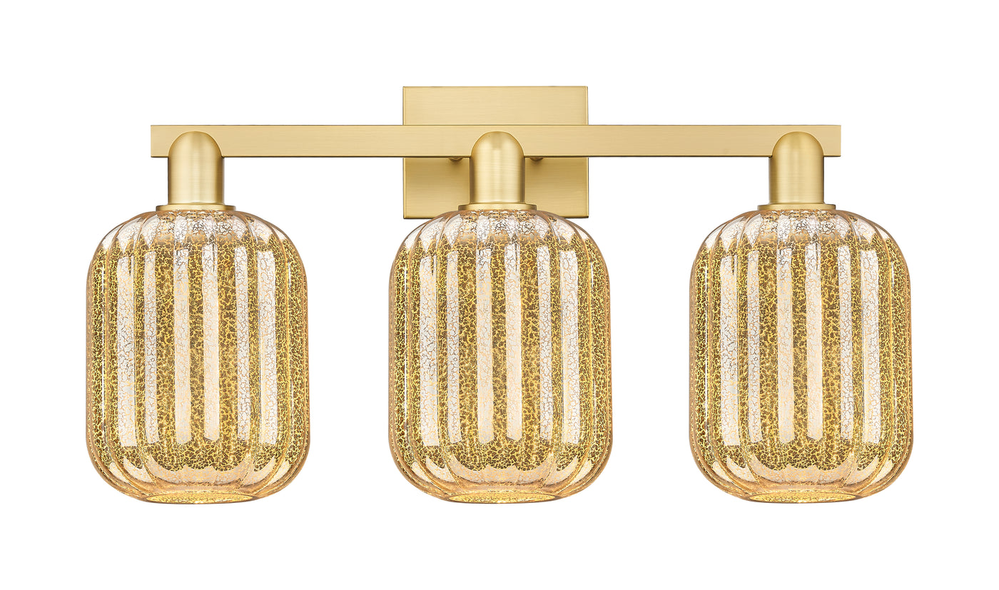 Arcadia Bath Vanity Light Cast Brass Finish