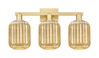 Arcadia Bath Vanity Light Cast Brass Finish
