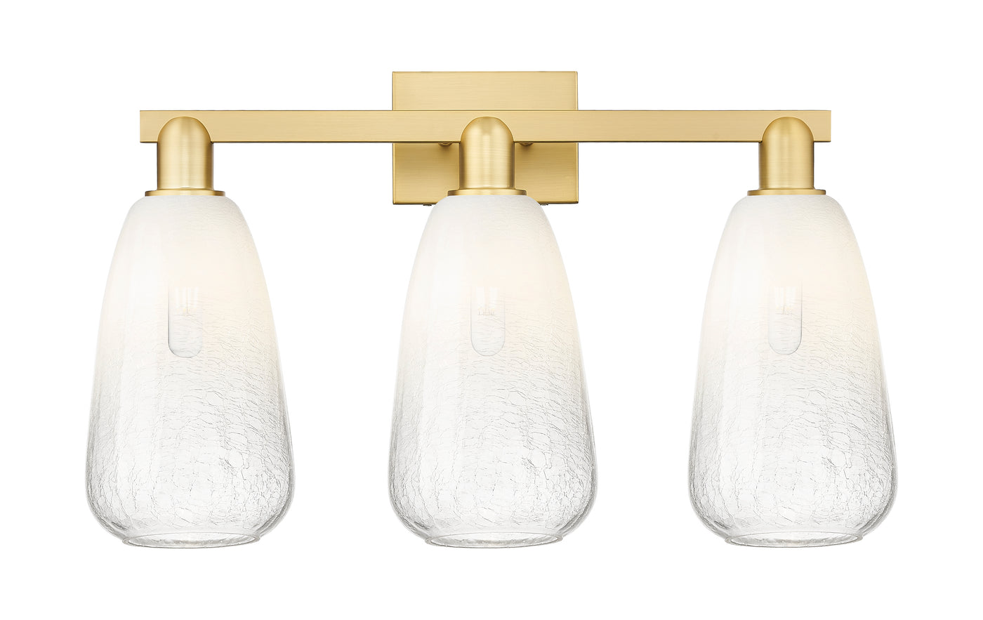 Arcadia Bath Vanity Light Cast Brass