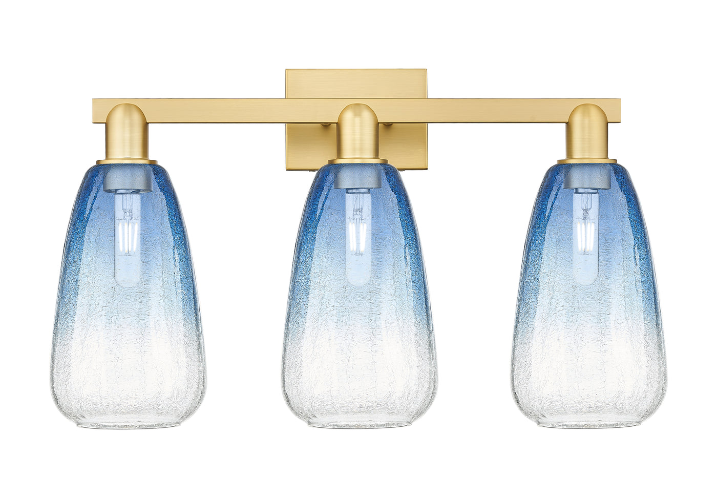 Arcadia Bath Vanity Light Cast Brass
