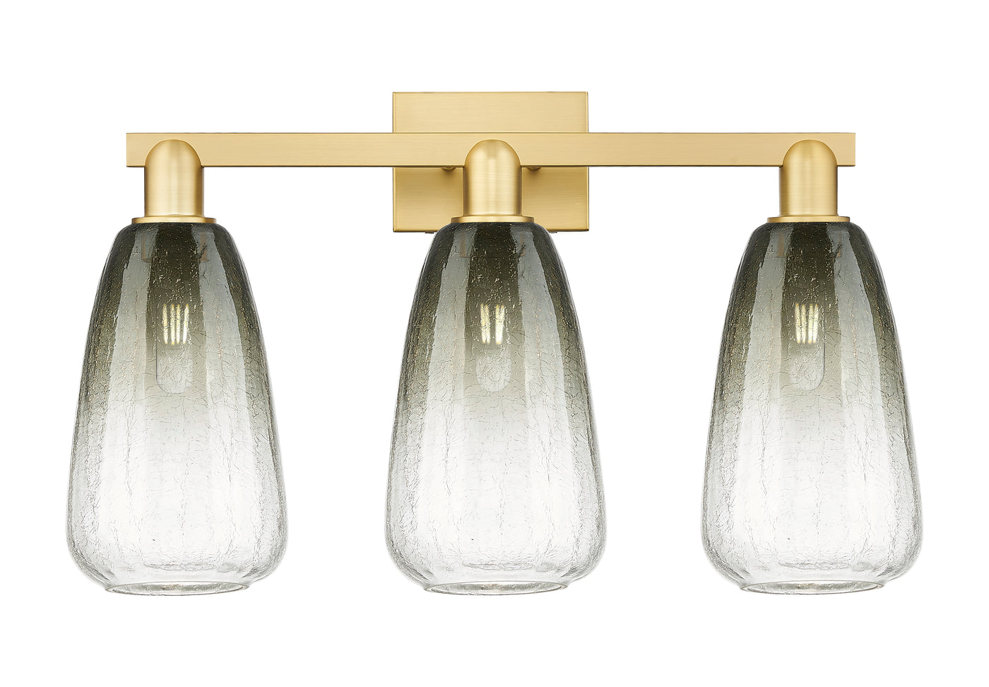 Arcadia Bath Vanity Light Cast Brass