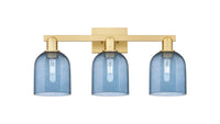 Arcadia Bath Vanity Light Cast Brass Glass