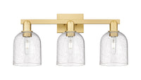 Arcadia Bath Vanity Light Cast Brass Glass